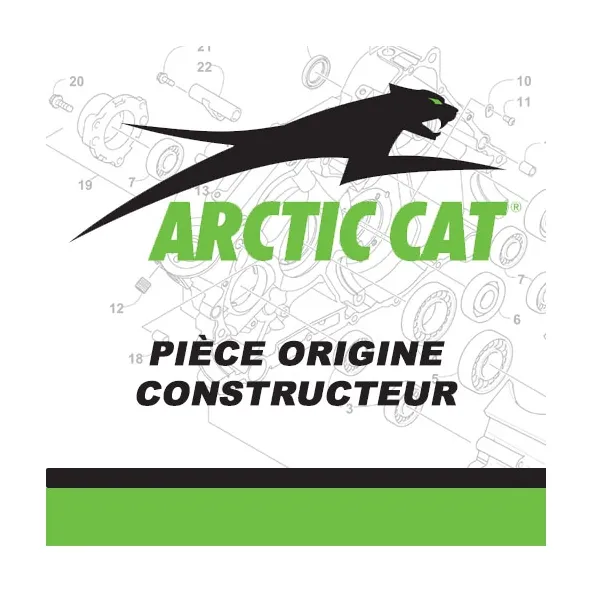 6606-134 - ARCTIC CAT WINDSHIELD,MID-BLACK