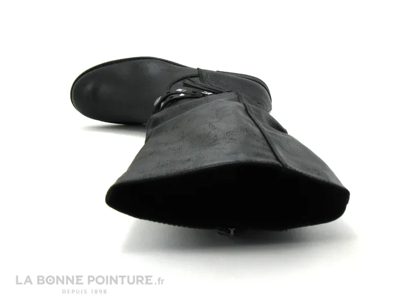 Achat chaussures Marco Tozzi Femme Botte, vente Marco Tozzi 2-25612-23 Black antic comb - Botte Femme