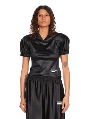 ALEXANDER WANG  Top satiné - Noir