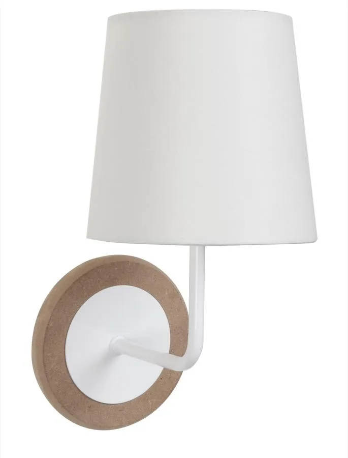 Applique design Corep Hema Blanc Métal
