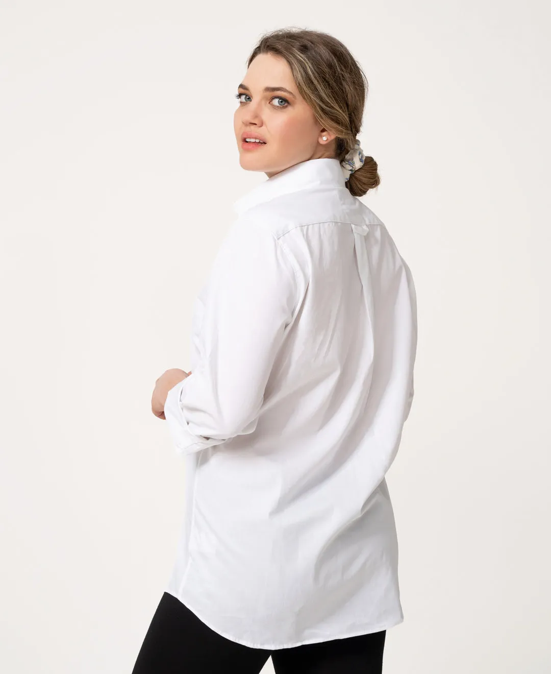 Avec défaut - La chemise garçonne en coton bio