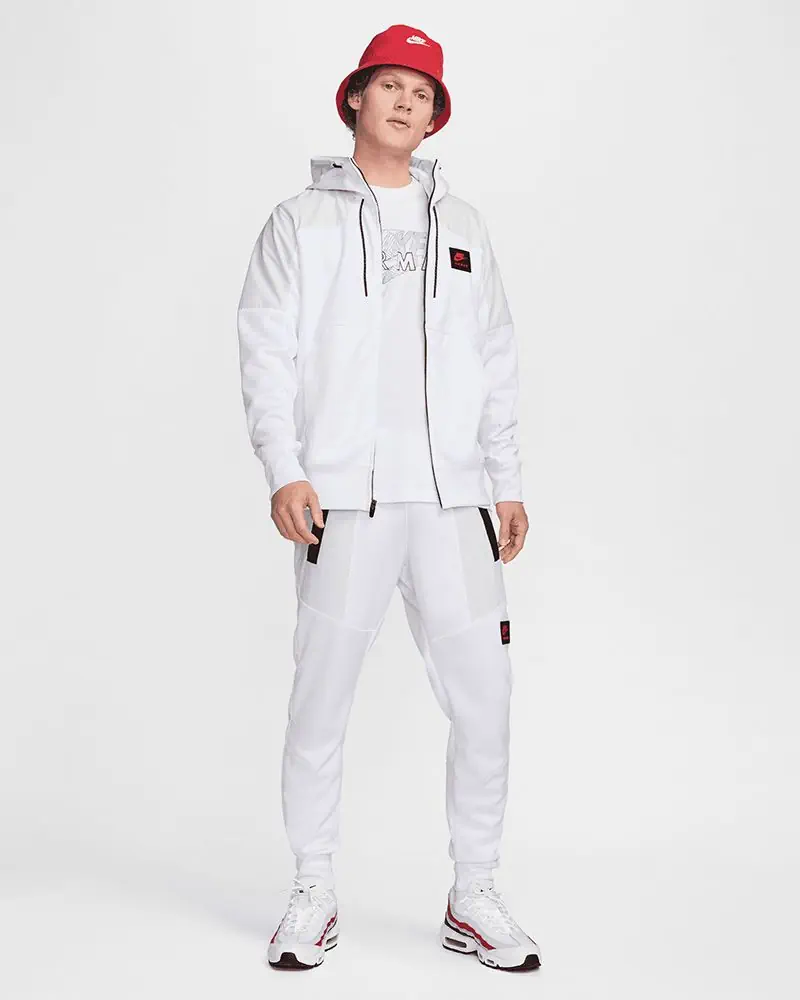 Bas de jogging Nike Air Max Blanc pour homme