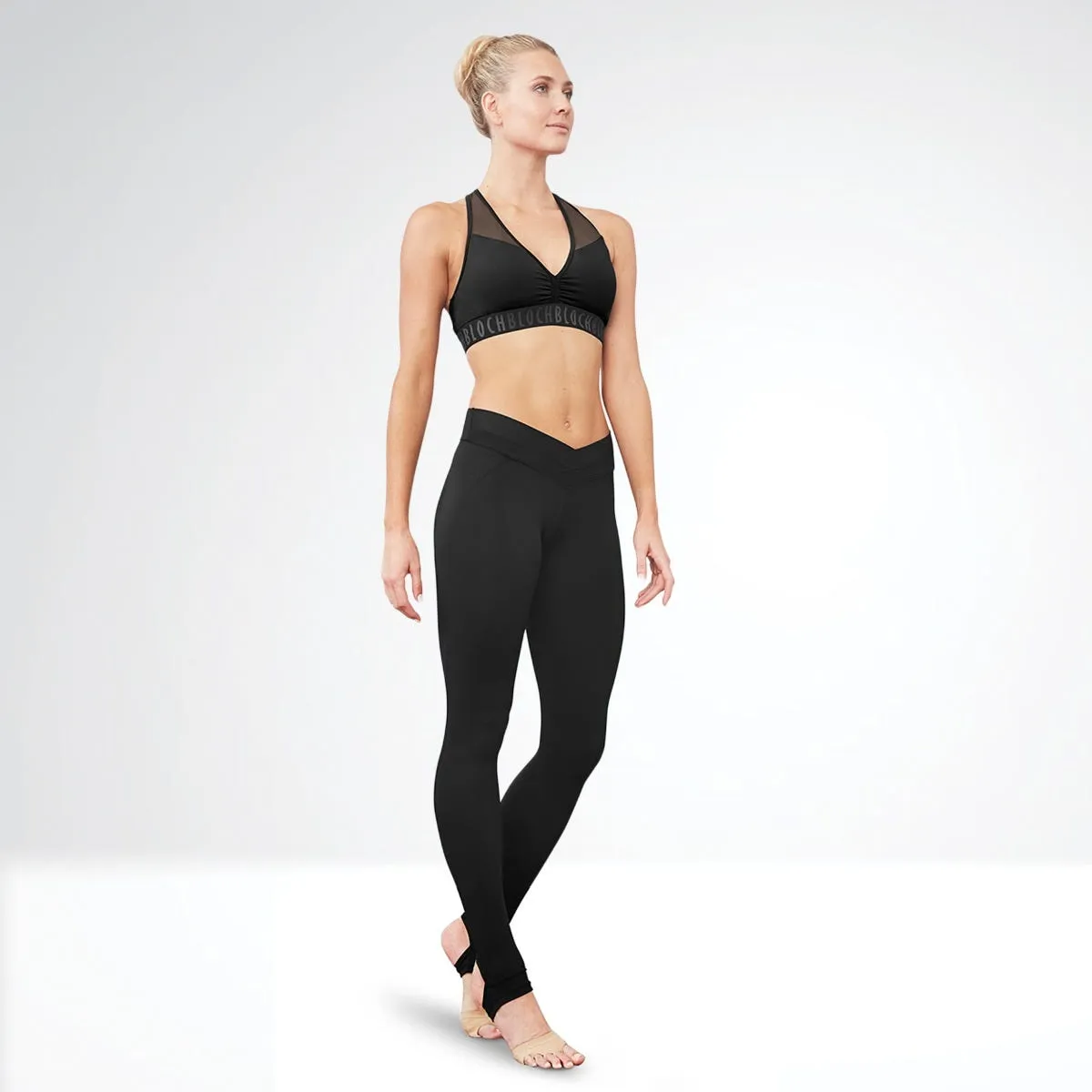 Bloch Zyra - Leggings à ceinture en V