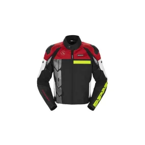 Blouson Spidi Progressive Tex noir rouge