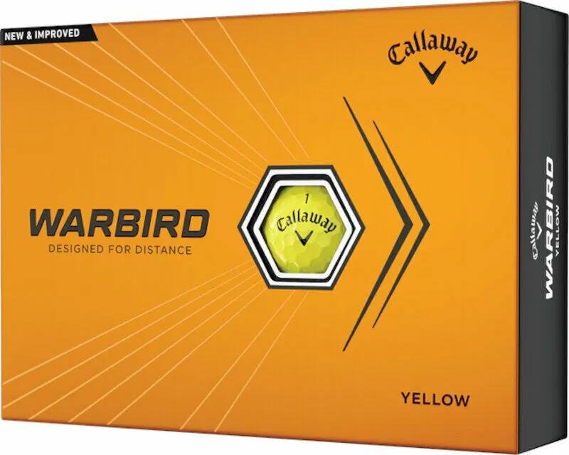 Callaway - Balles Warbird Jaune