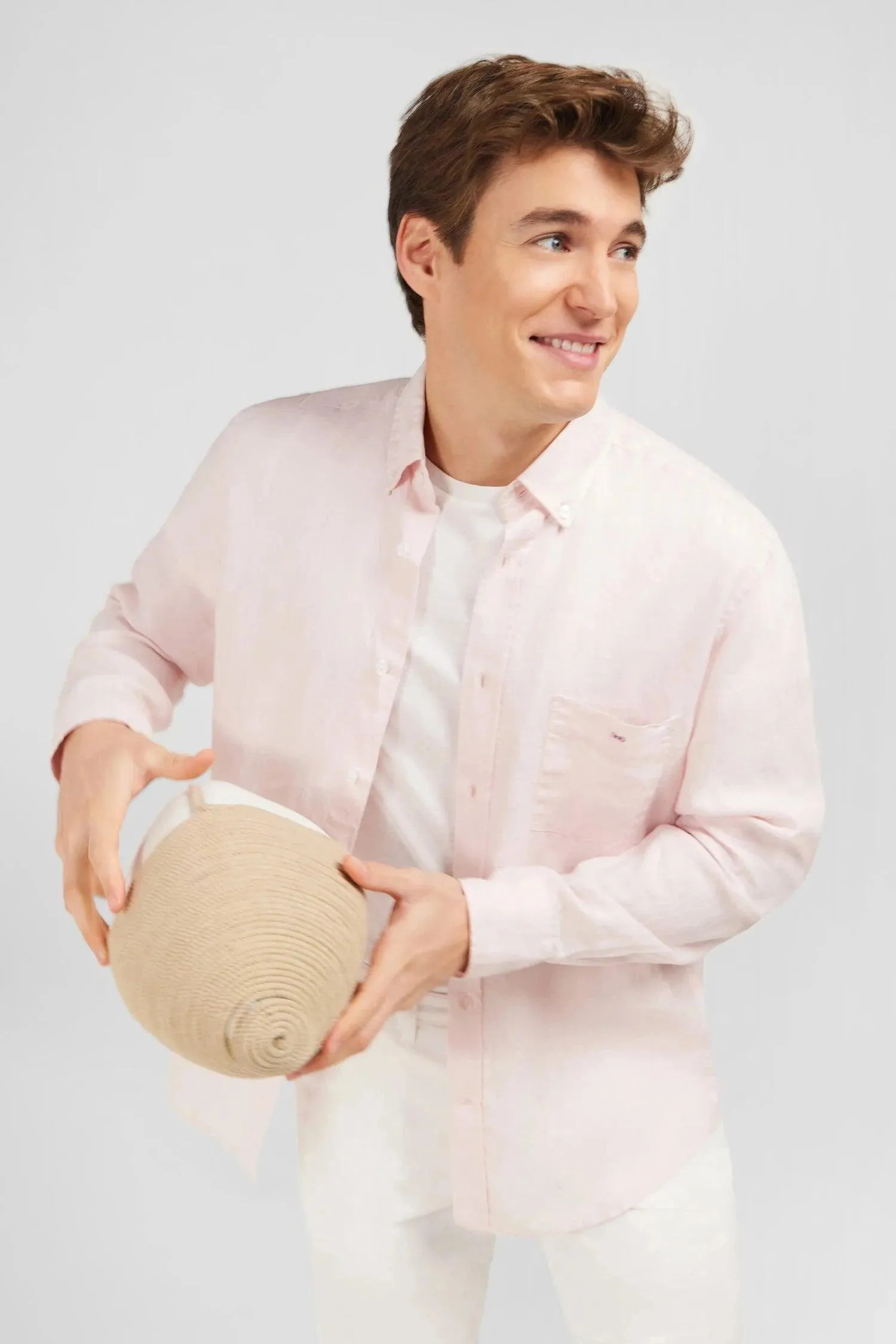 Chemise Eden Park rose