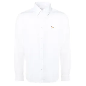 Chemise en coton blanc Maison Kitsunè