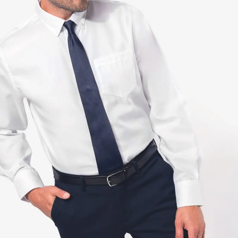 Chemise manches longues sans repassage - homme