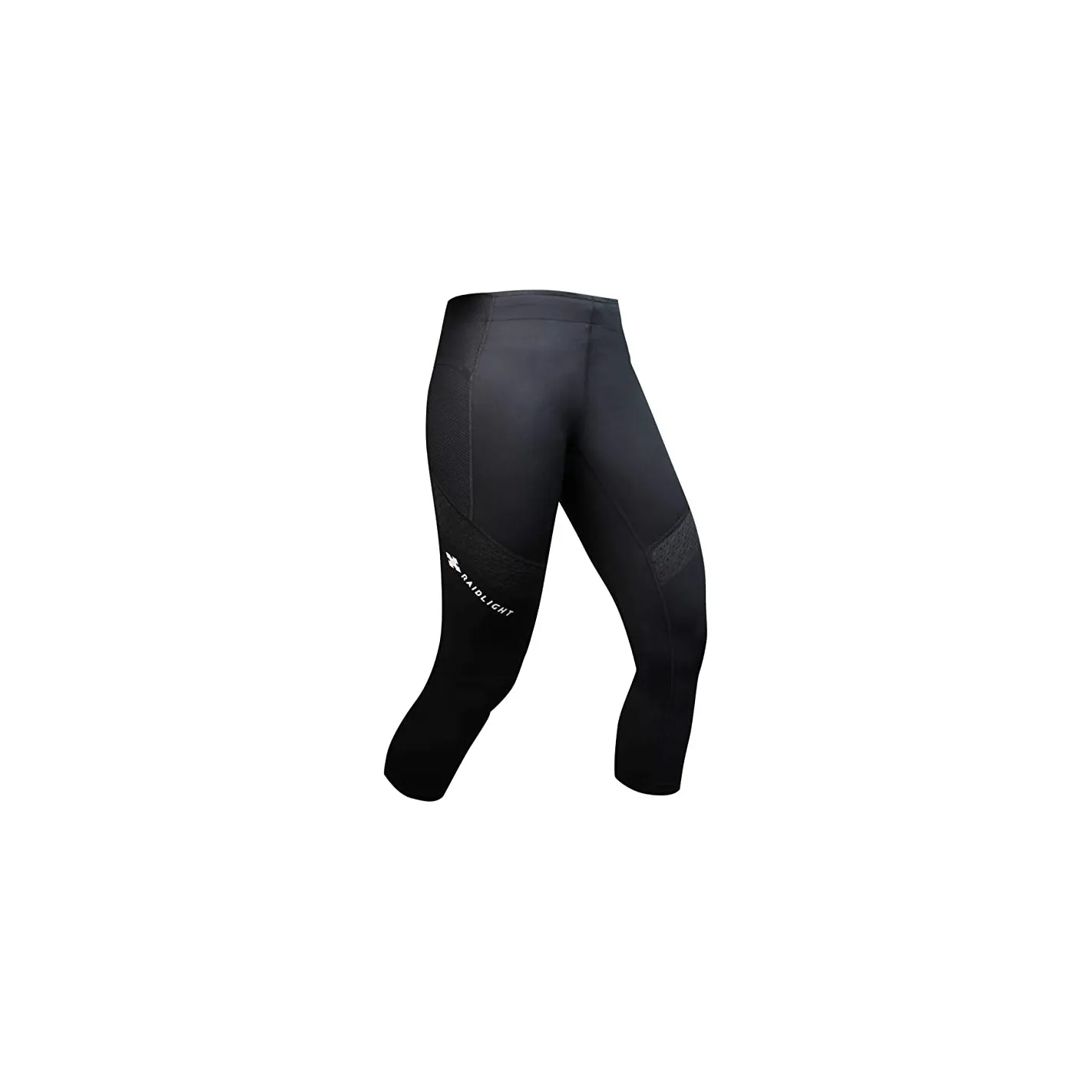 Collant Running RAIDLIGHT Femme RESPONSIV 3/4 TIGHT W Noir
