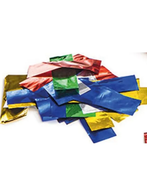 Confettis Multicolore, métallisées (1kg) - 5 cm x 2 cm