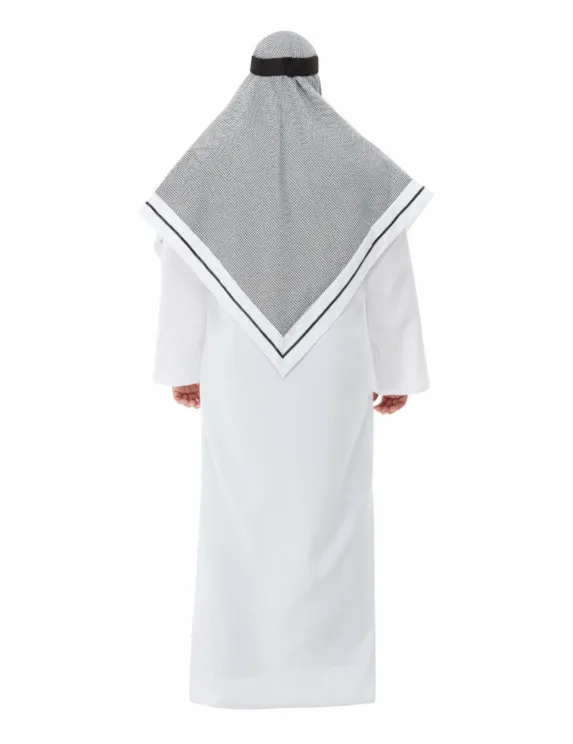 Déguisement cheikh blanc luxe adulte : Deguise-toi, achat de Déguisements adultes