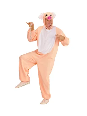 Déguisement Cochon rose pour adulte du S au XL