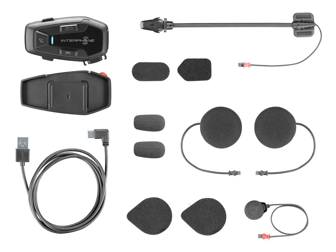 Intercom Interphone U-COM 7R, Intercom moto Bluetooth