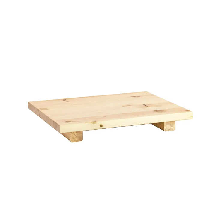 Karup Design - Dock Table de nuit, pin laqué transparent (lot de 2)