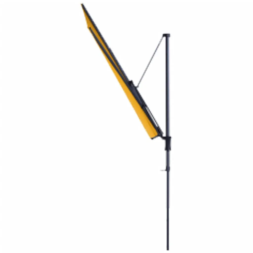 Madison Parasol de balcon Sun Wave 270x150 cm Jaune doré | vidaxl-fr