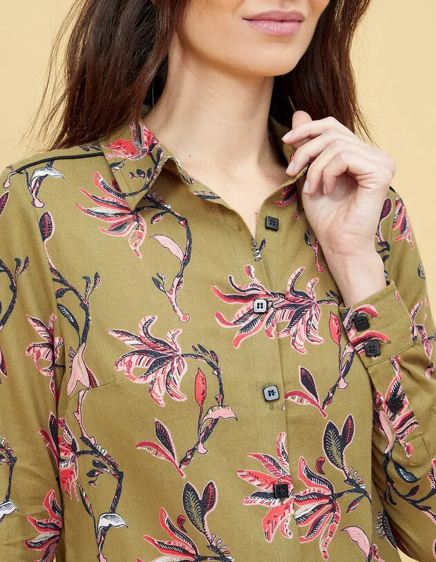 MANDALA Chemise en coton