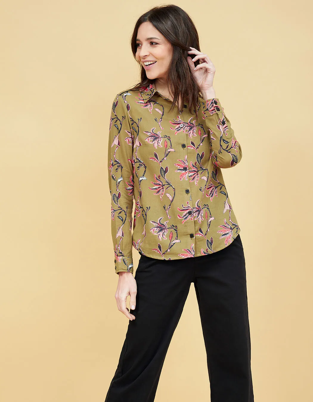 MANDALA Chemise en coton