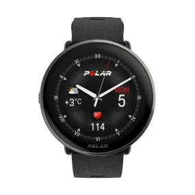 Montre connectée Mixte Polar Ignite 3 Titanium Silicone Noir S-L  | 3 Suisses