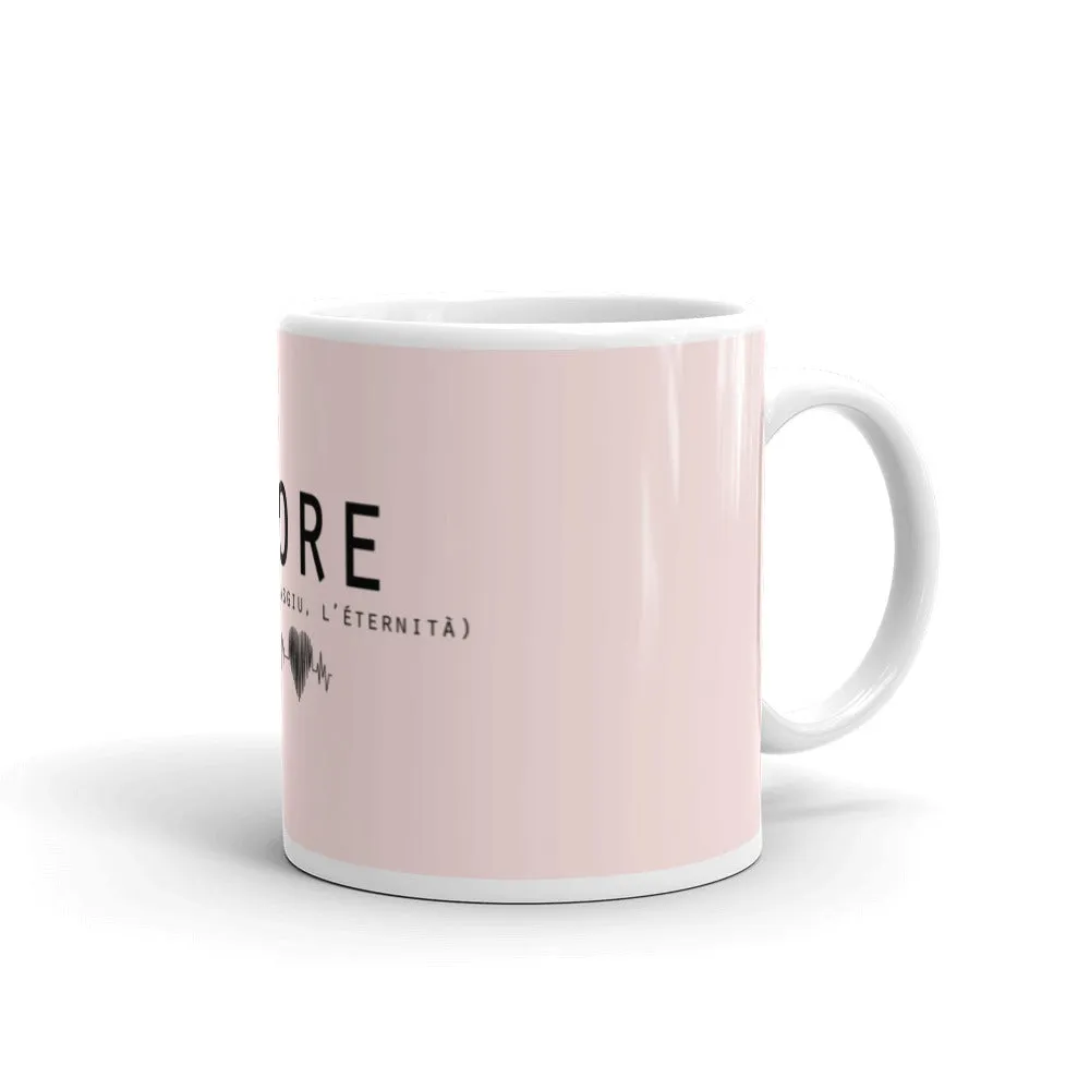 Mug Blanc Brillant Amore