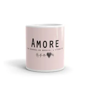 Mug Blanc Brillant Amore