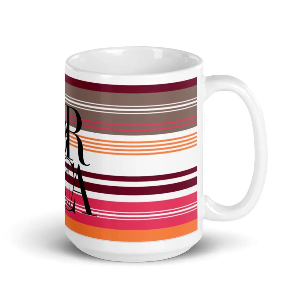 Mug Blanc Brillant Corsica le de Beauté