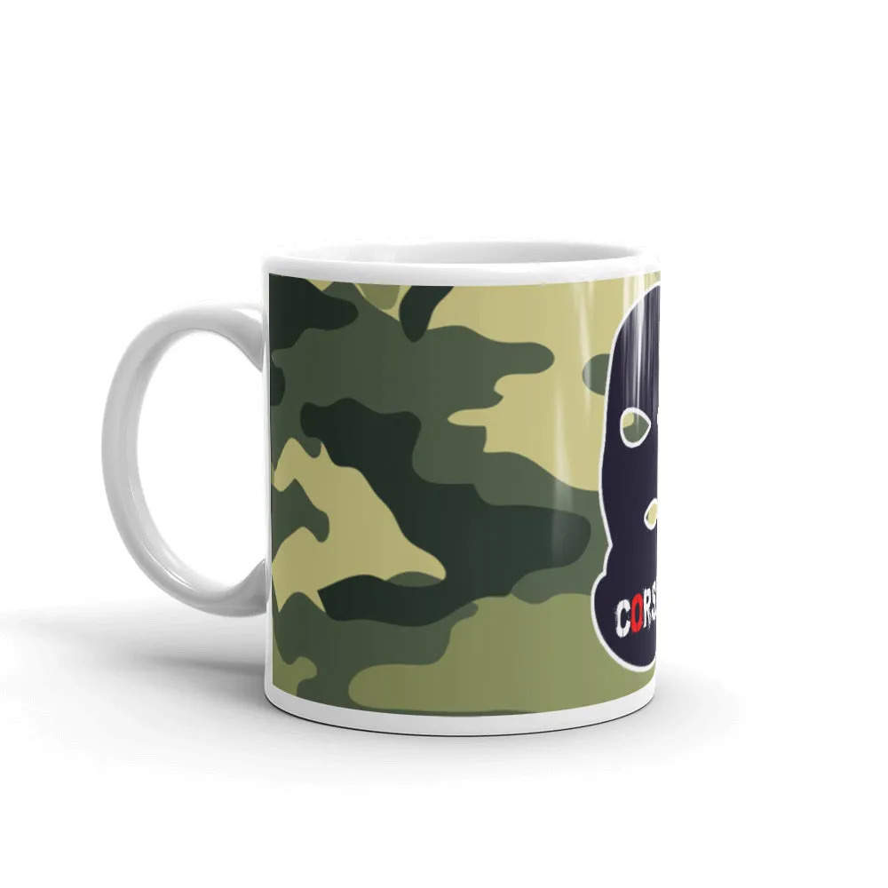 Mug Cagoule Corse Blanc Brillant