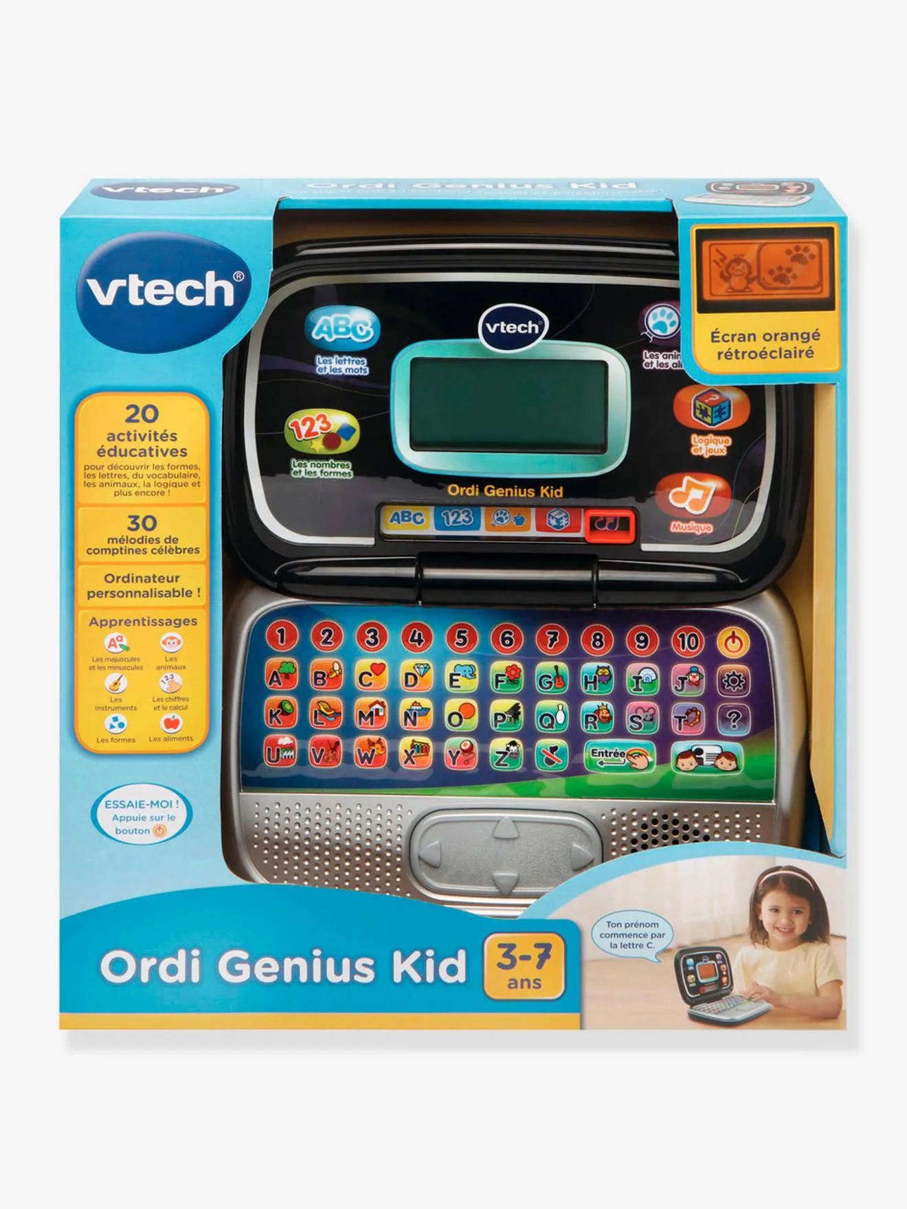 Ordi Genius Kid VTECH rose - Vtech