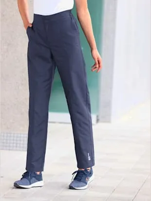 Pantalon de loisirs avec bouton-pression pratique