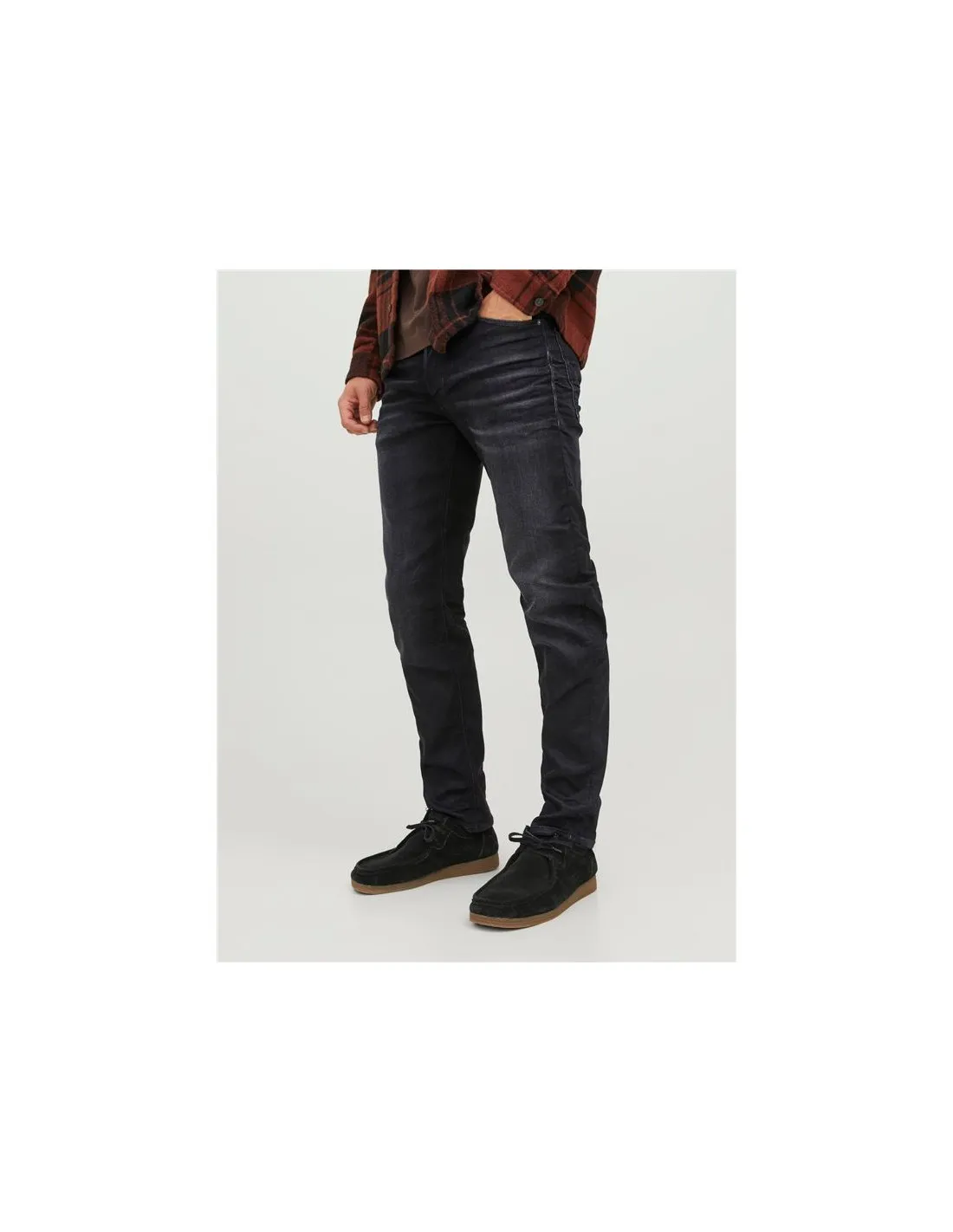 Pantalon Jack & Jones Mike Original Jos 697 I.K Black Denim Homme