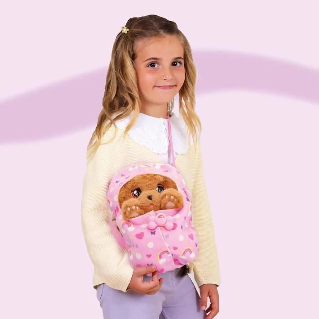 Peluche Baby Paws - mon bébé chien, Cocker - IMC Toys rose - Imc Toys