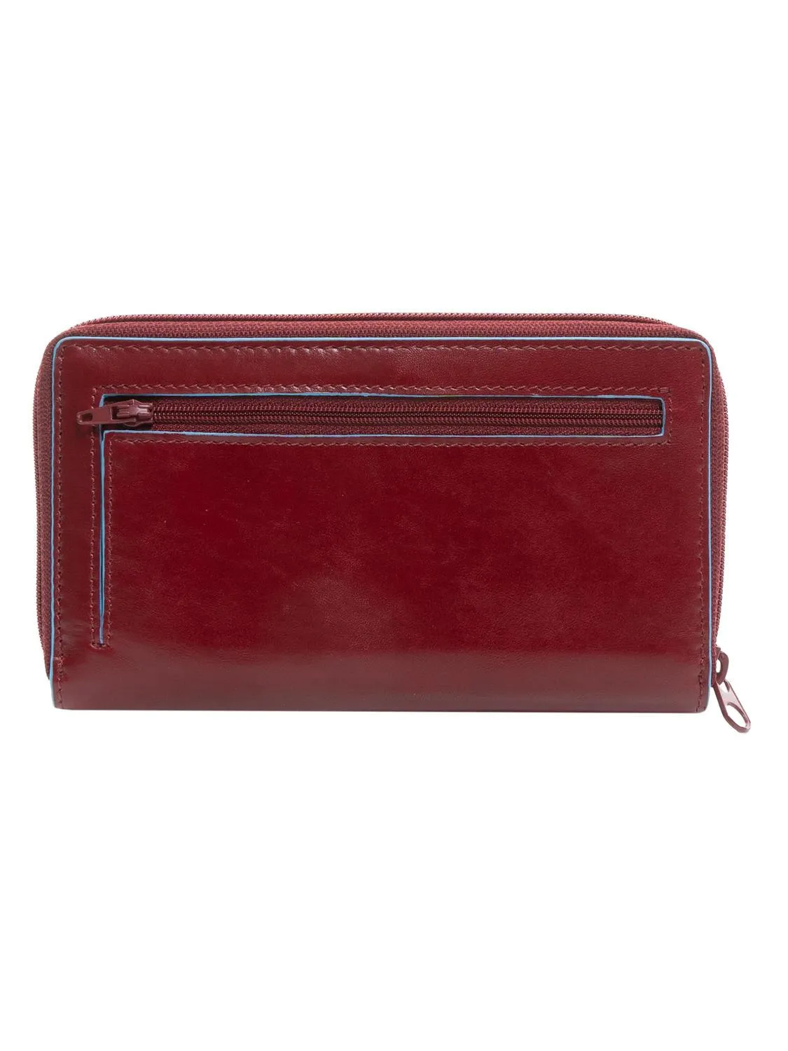 Piquadro Blue Square  Porte-Feuille En Cuire Rouge - Achetez À Prix Outlet!