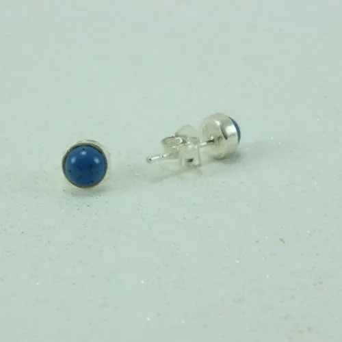 Puce oreille argent orange