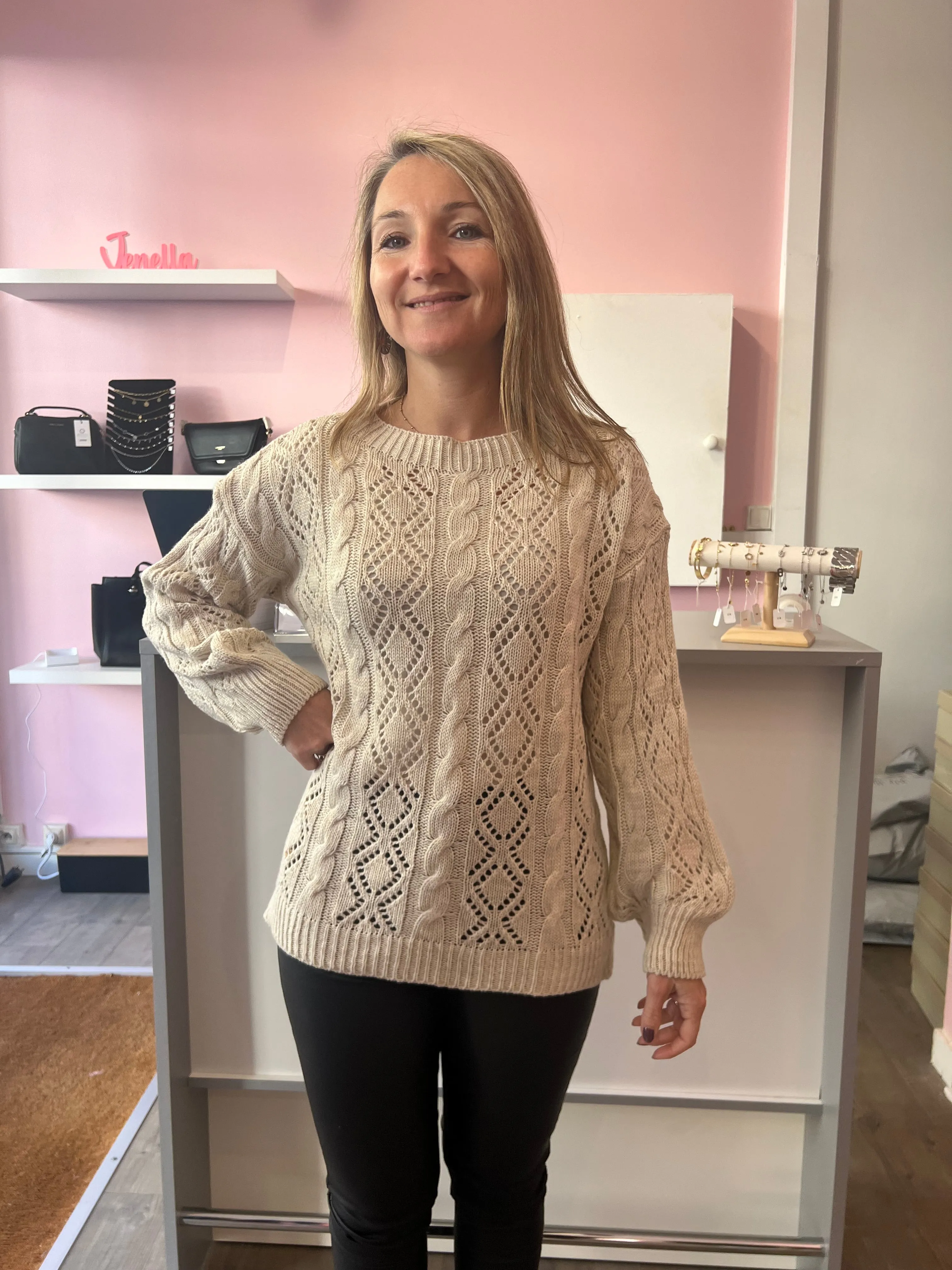 Pull Camille Crème