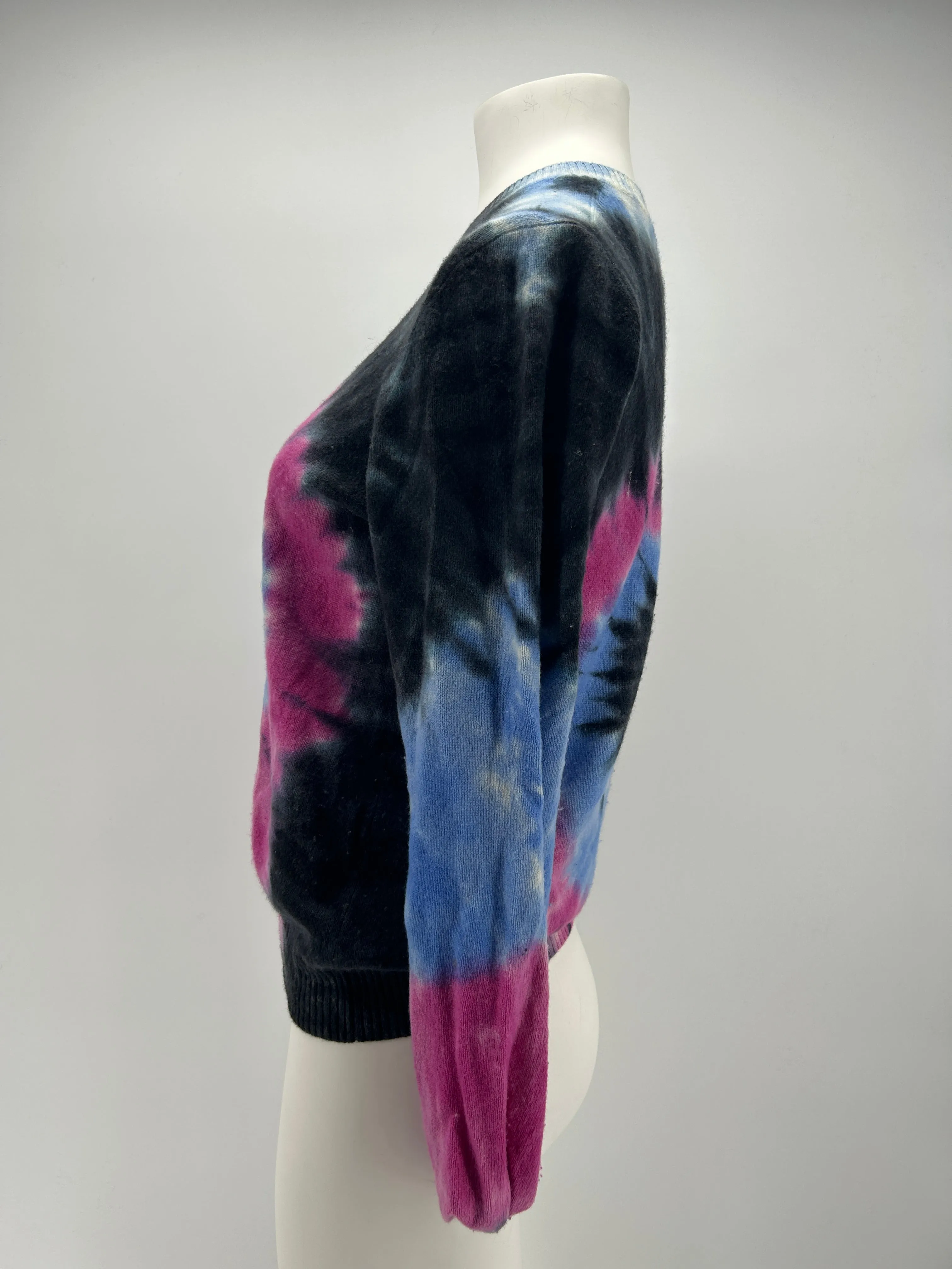 Pull tie & dye en cachemire