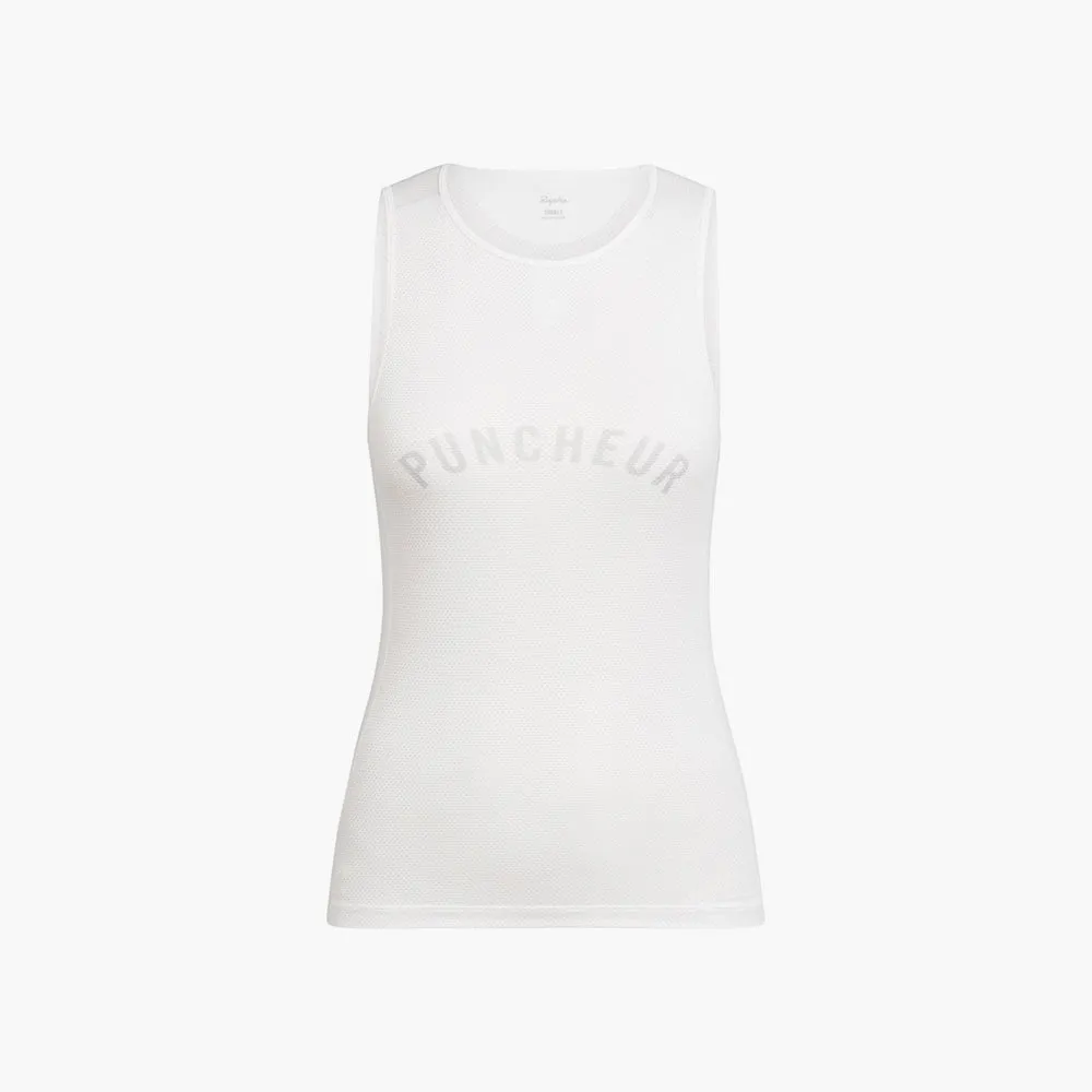 Rapha Maillot de corps Pro Team Femme Mesh sans manche Blanc