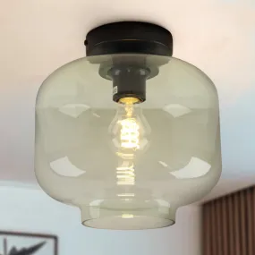 Retro plafondlamp groen, Anniek