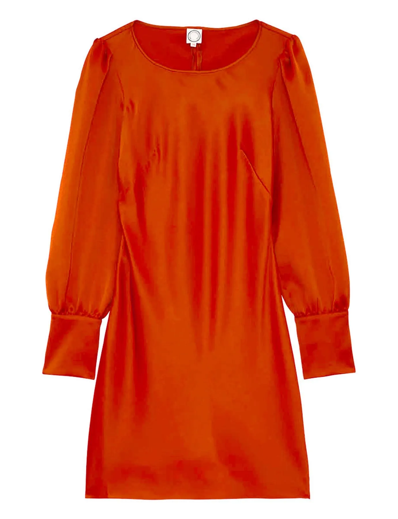 Robe Amael orange brûlé