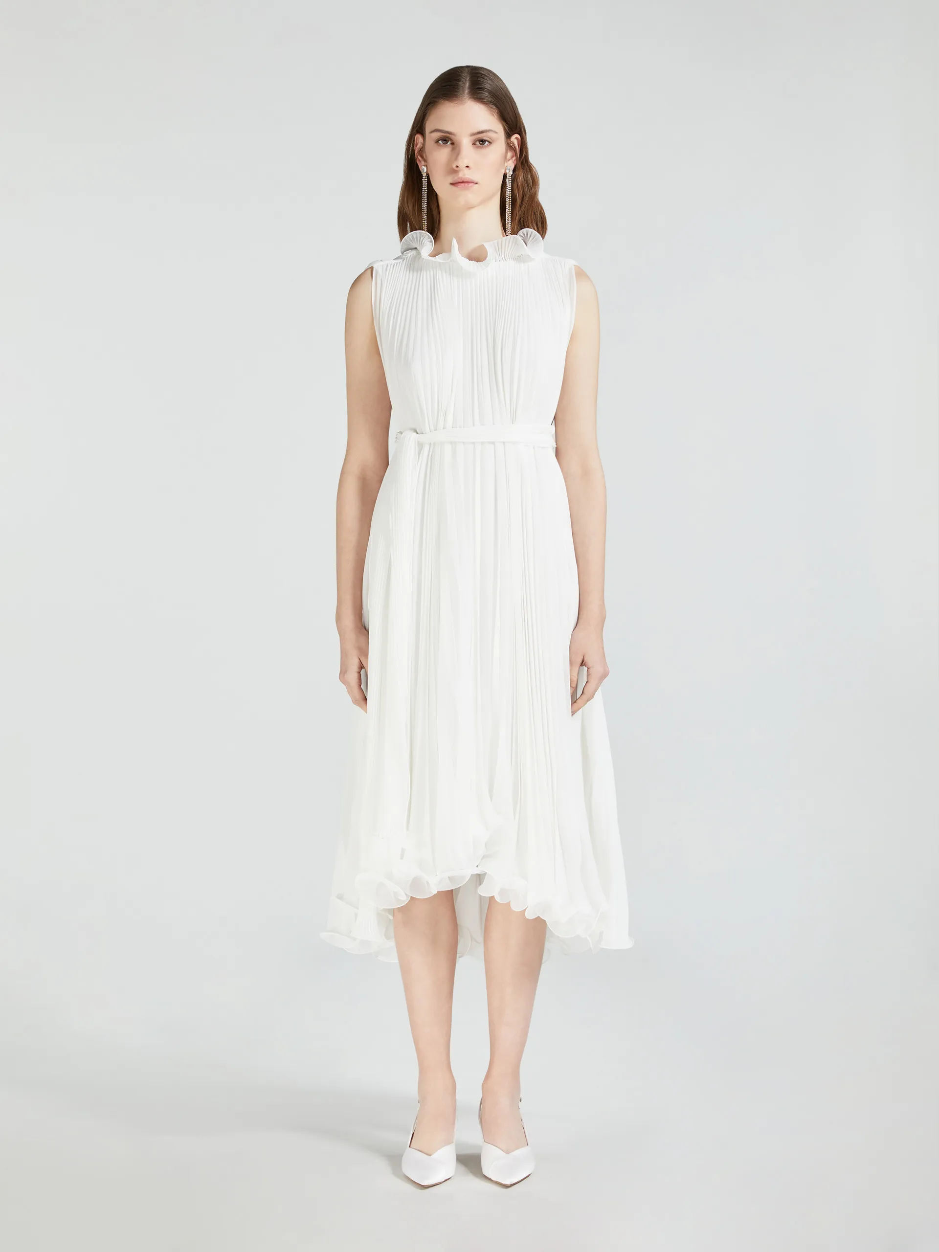 Robe en georgette