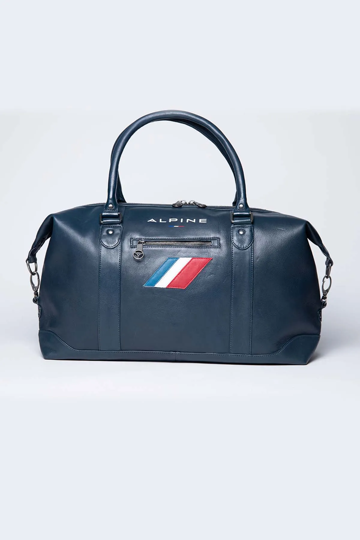 Sac de voyage en cuir Alpine A310 72h bleu royal