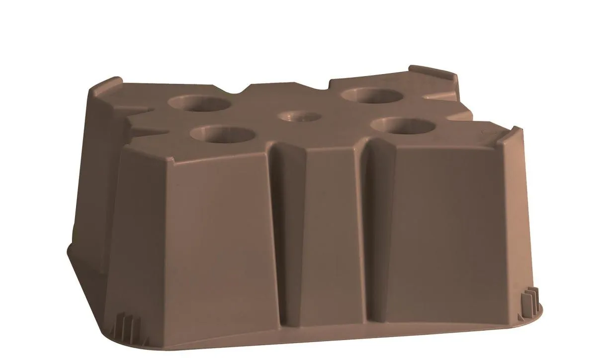 Socle récupérateur d'eau 350L taupe BELLI