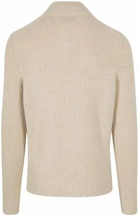 Suitable Half Zip Pull-over Laine Boiled Ecru PU-BOIWO-HZ-24
