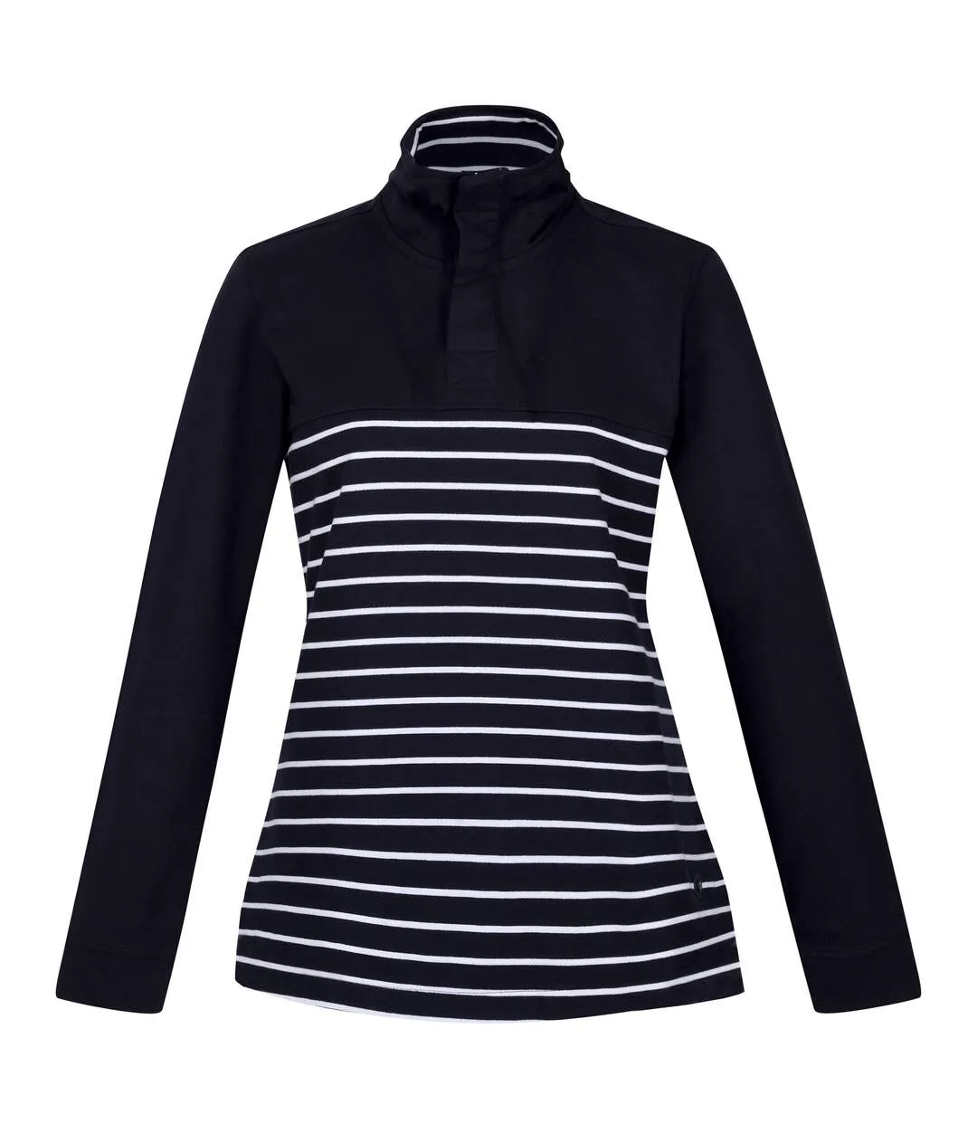 Sweat bayla femme bleu marine / blanc Regatta