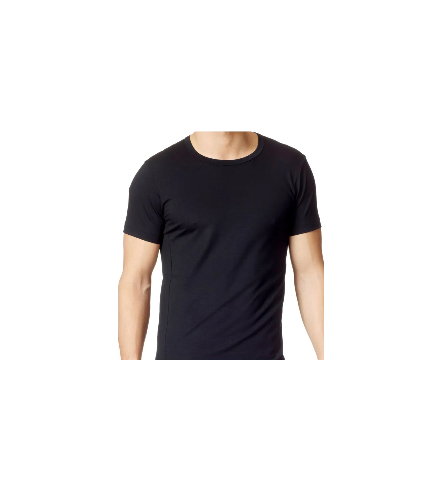 T-shirt Calida pour homme NOIR