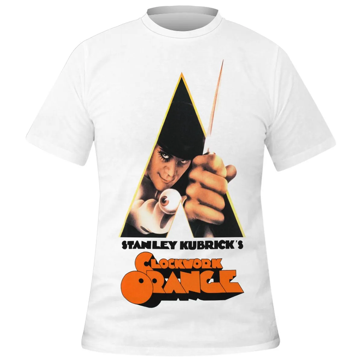 T-Shirt Homme ORANGE MÉCANIQUE - Poster - Rock A Gogo