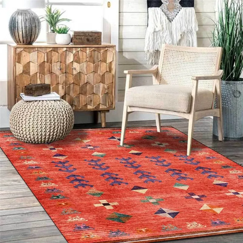 Tapis Année 70 Orange