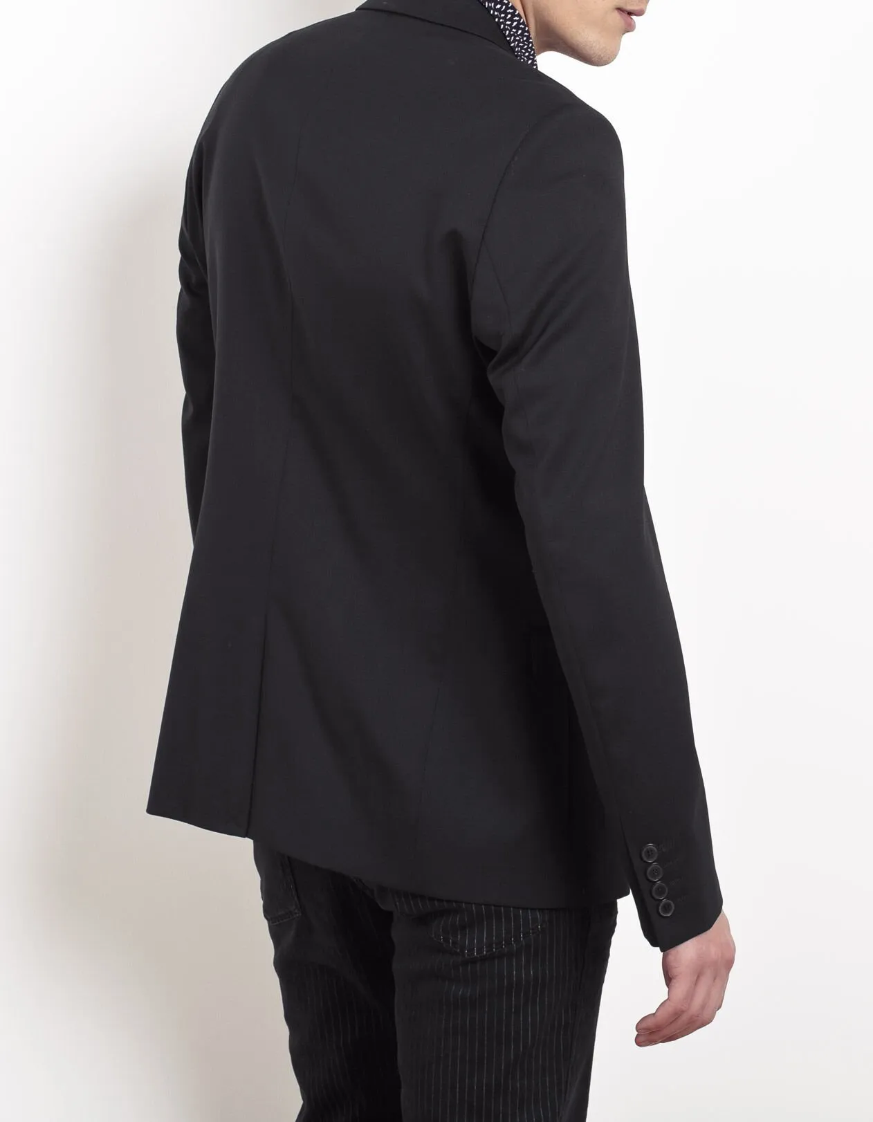 Veste blazer noire homme