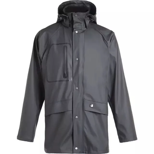 Veste de pluie taille xxl polyester pu vert