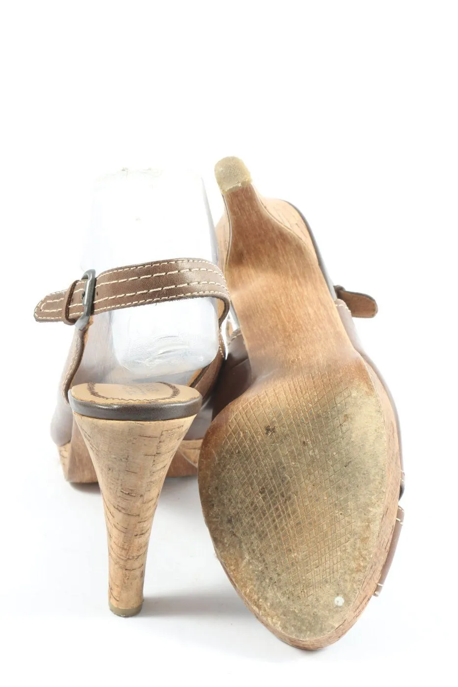 Zalando Sandales à talon haut brun style décontracté
